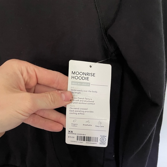 NWT Athleta Moonrise Hoodie Womens Size XS - Picture 6 of 6